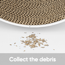 Keeps any mess contained,no more worry about sweeping floor frequently.