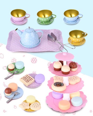 kids tea set childrens tea set tea set for toddlers,tea party set for children toy tea set 
