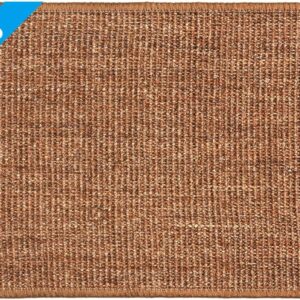 LSAIFATER Cat Scratching Mat, Natural Sisal Mat, Protect Carpets and Sofas (60x40cm, Brown)
