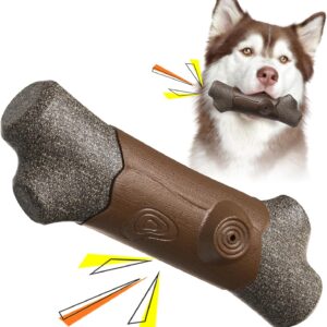 Dog Toys for Aggressive Chewers，Indestructible Branches Dog Chew Toy，Maximum Strength Tough Extreme Gourmet Stick Dog Chew Toy for Large and extra-large Breed Dogs