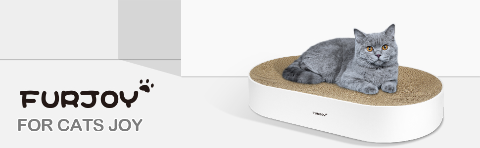 Furjoy Cat Scratch Board Satisfies Cat’s Scratching Needs!