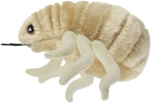 GIANTmicrobes Flea Plush – Learn about Insects, Pet Health and Parasites with This Educational Gift for Family, Friends, Veterinarians, Educators, Scientists and Pet Owners