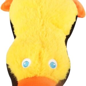 IFOYO Durable Plush Squeaky Duck Dog Toy, Yellow Duck, Christmas Dog Toy