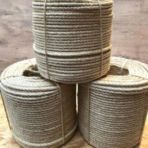 St@llion 16mm Cat Scratch Sisal Rope Replacement Natural Various Cat Scratcher Decking Pole Post Tree (10 Meter)