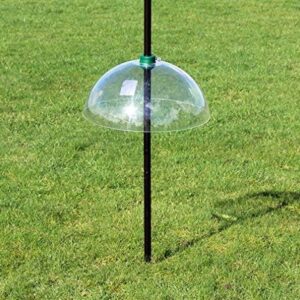 Garden Mile® Large Universal 40cm Clear Squirrel Baffle Squirrel Proof Bird Feeder Accessory