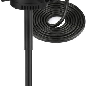 ITIY Aquairum Pump Filter, Silent 25W 2000L/H Fish Tank Filter with Retractable Suction Water Pipe for 300-500L Fish Tank