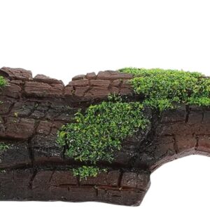 Ipetboom 5pcs Reptile Hideout House Terrarium Hide House for Reptile Snake Habitat Betta Fish Log Reptile Hiding Caves Reptile Rest House Glass Containers Gecko Hide Crawl Resin Reptile Box