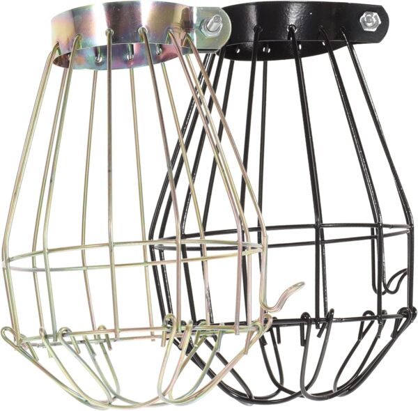 Yardwe Box Craft Lamp Grille Pet Cage Lampshade Reptile Lampshade Iron Art Lamp Shade Lampshade Accessory Reptile Heating Lamp Shade Heat Lamp Shade Lamp Mesh Cover Lampshade Shell